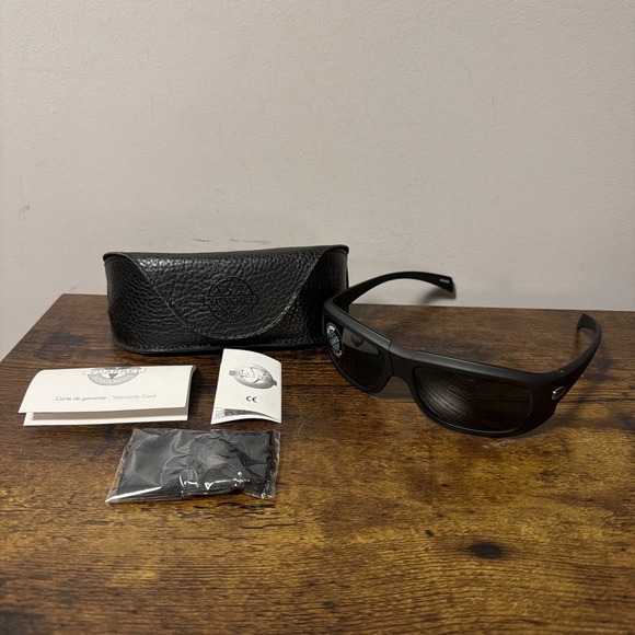 Vuarnet Other - VTG Vuarnet VL1120-P00A Black Matte Sunglasses, PX3000 Mineral Lens, NEW!